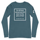 Romans 3:23 Long Sleeve