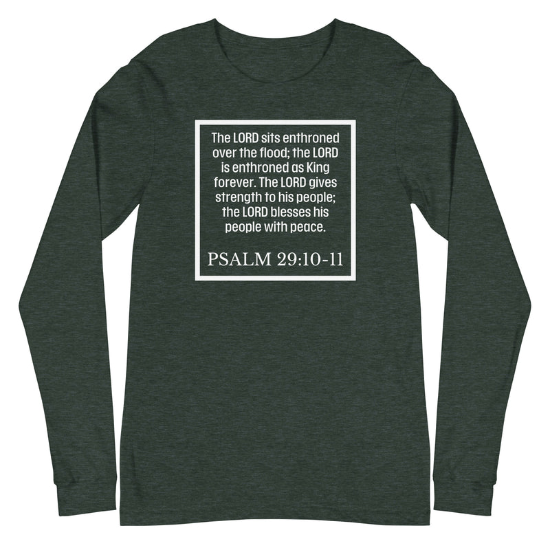 Psalm 29:10-11 Long Sleeve