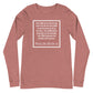 Psalm 29:10-11 Long Sleeve