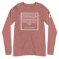 Isaiah 53:5 Long Sleeve