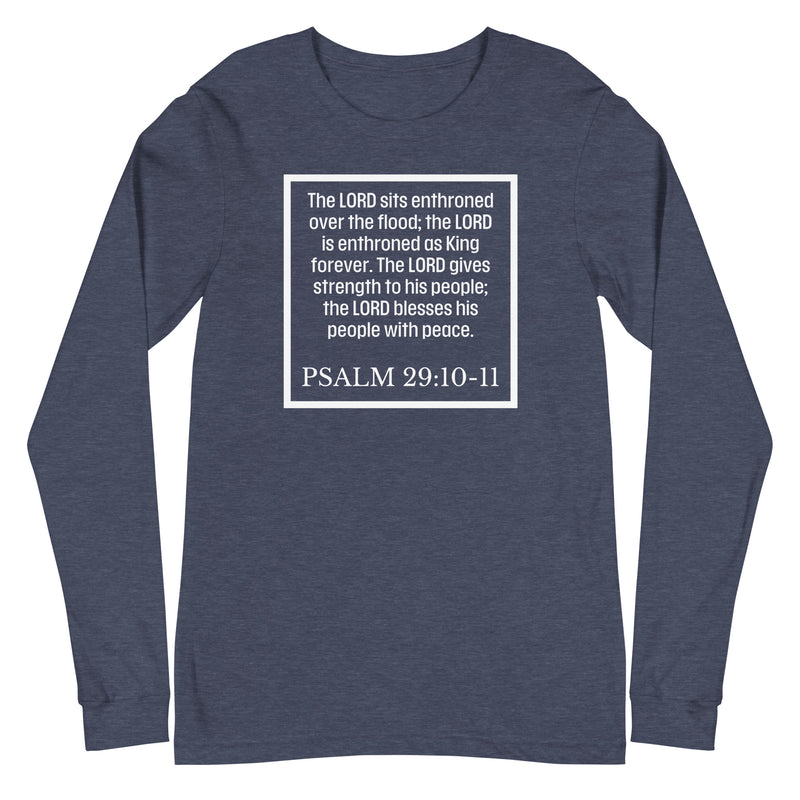 Psalm 29:10-11 Long Sleeve