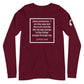 John 14:6 Long Sleeve