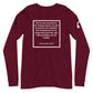 Isaiah 53:5 Long Sleeve