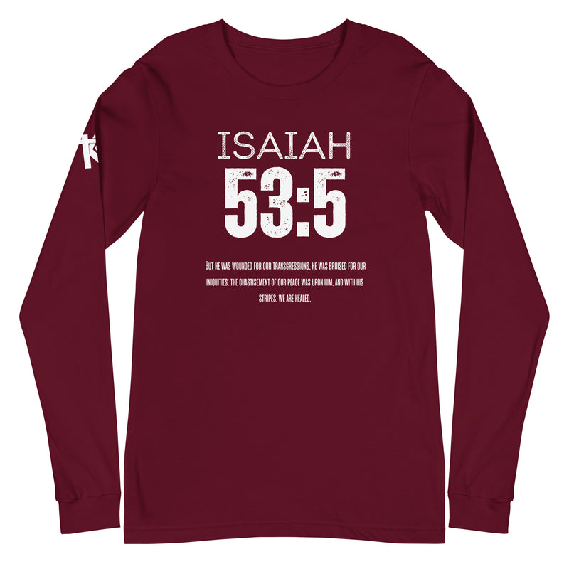 Isaiah 53:5 Long Sleeve