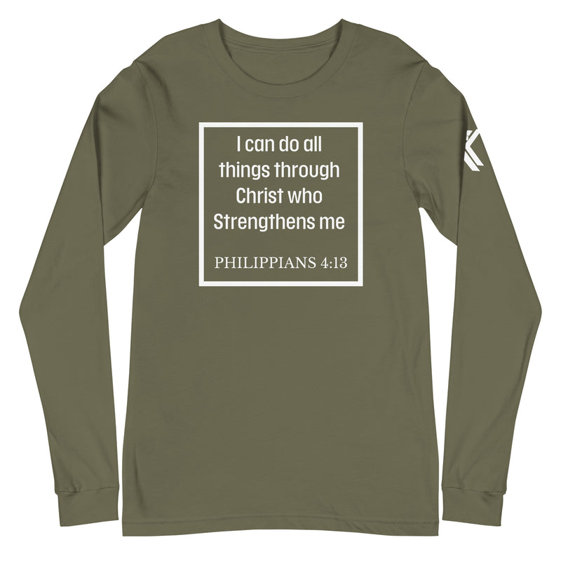 Philippians 4:13 Long Sleeve