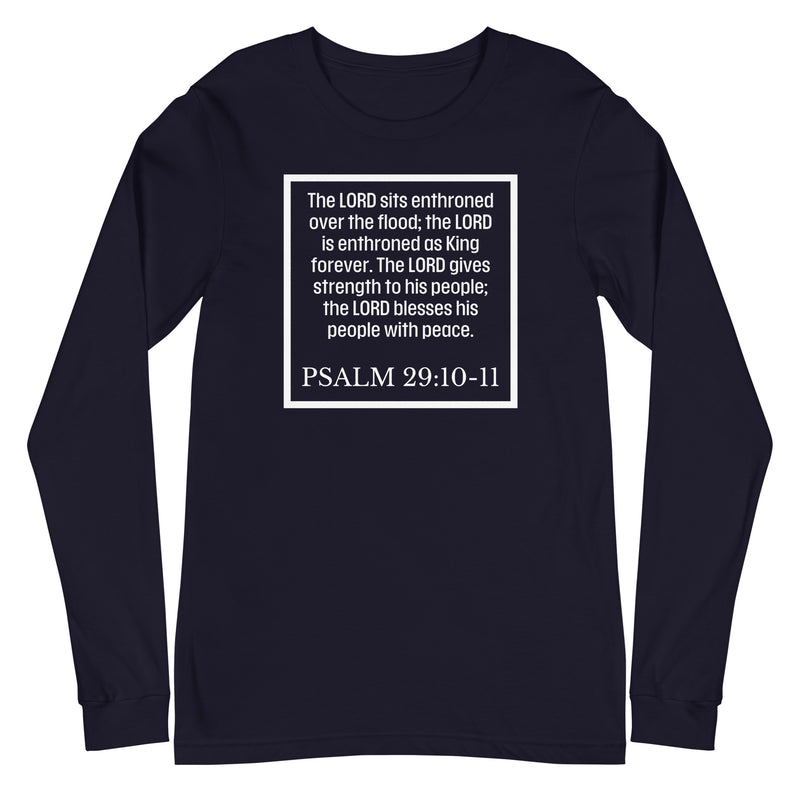 Psalm 29:10-11 Long Sleeve