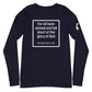 Romans 3:23 Long Sleeve