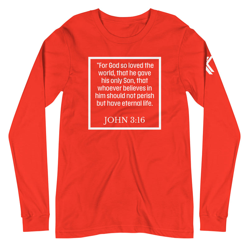 John 3:16 Long Sleeve