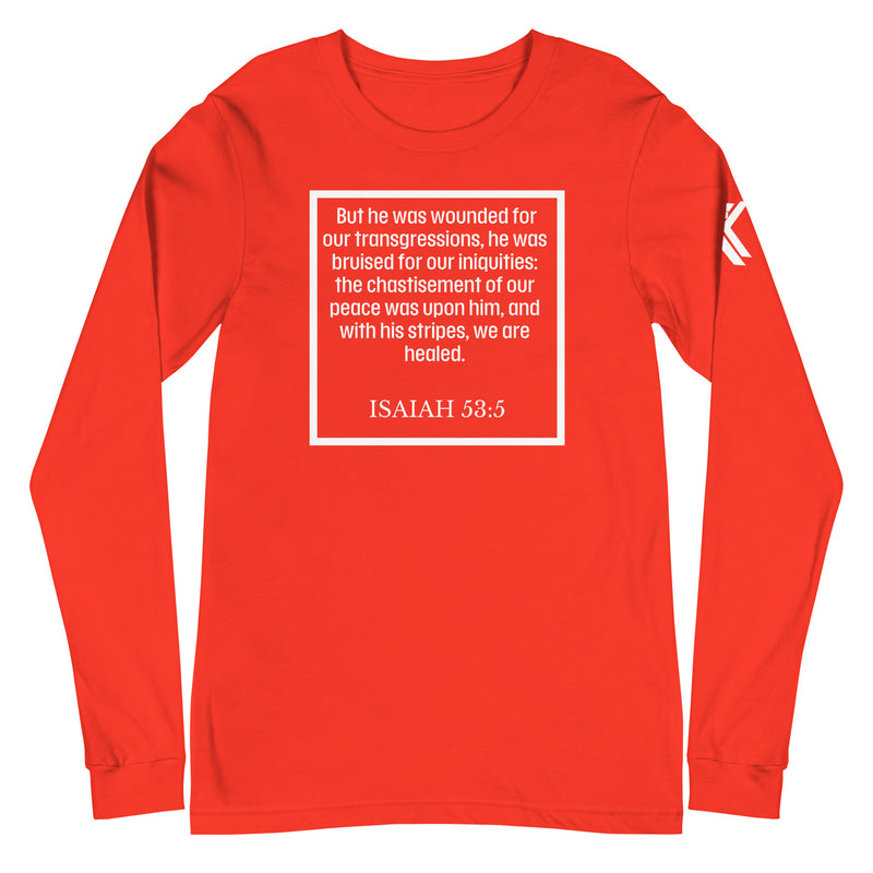 Isaiah 53:5 Long Sleeve