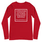 Psalm 29:10-11 Long Sleeve