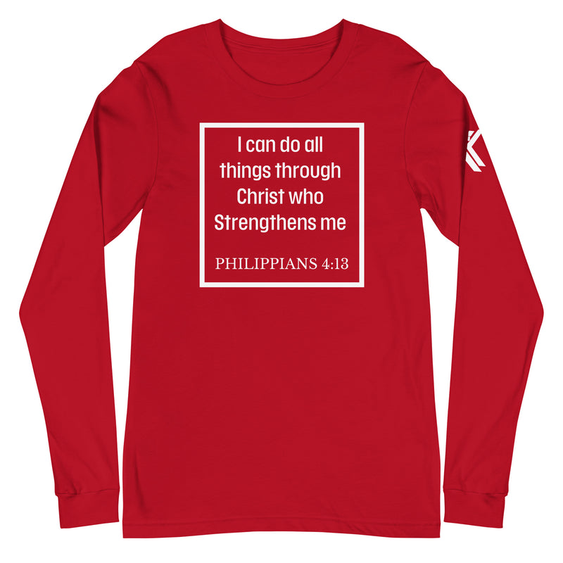 Philippians 4:13 Long Sleeve