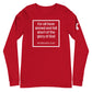 Romans 3:23 Long Sleeve