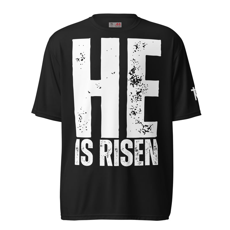 He is Risen performance crew neck