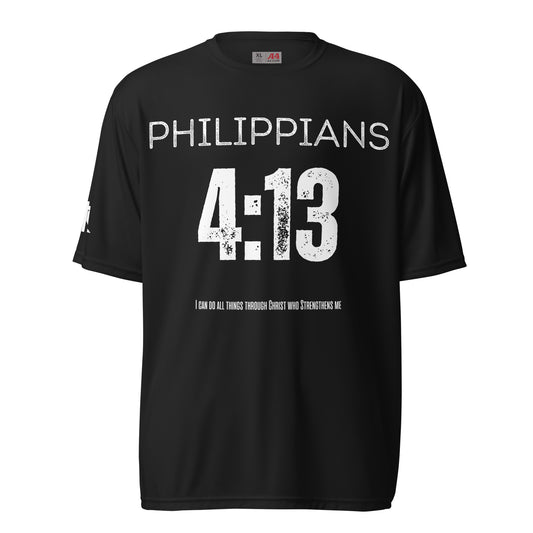 Philippians 4:13 performance crew neck