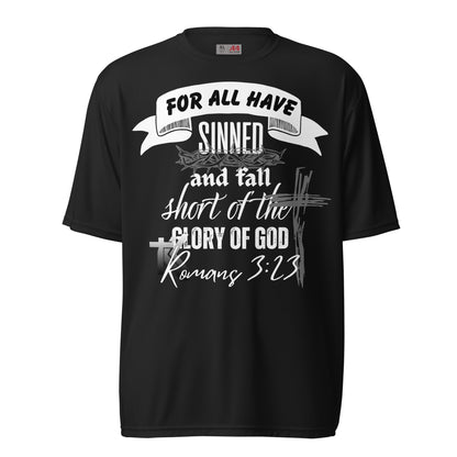 Romans 3:23 performance crew neck