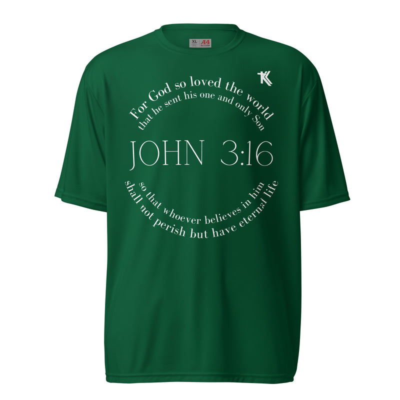 John 3:16 performance crew neck