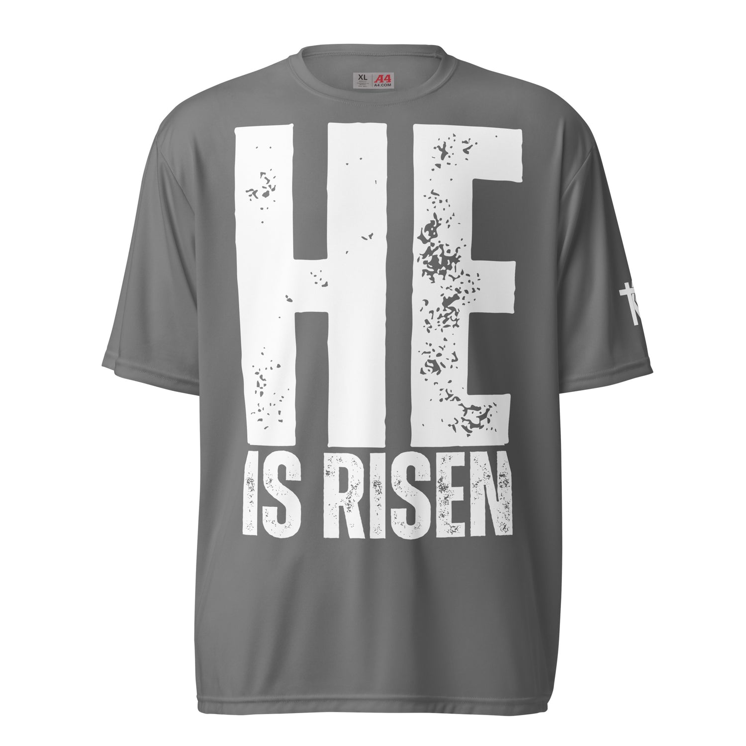 He is Risen performance crew neck