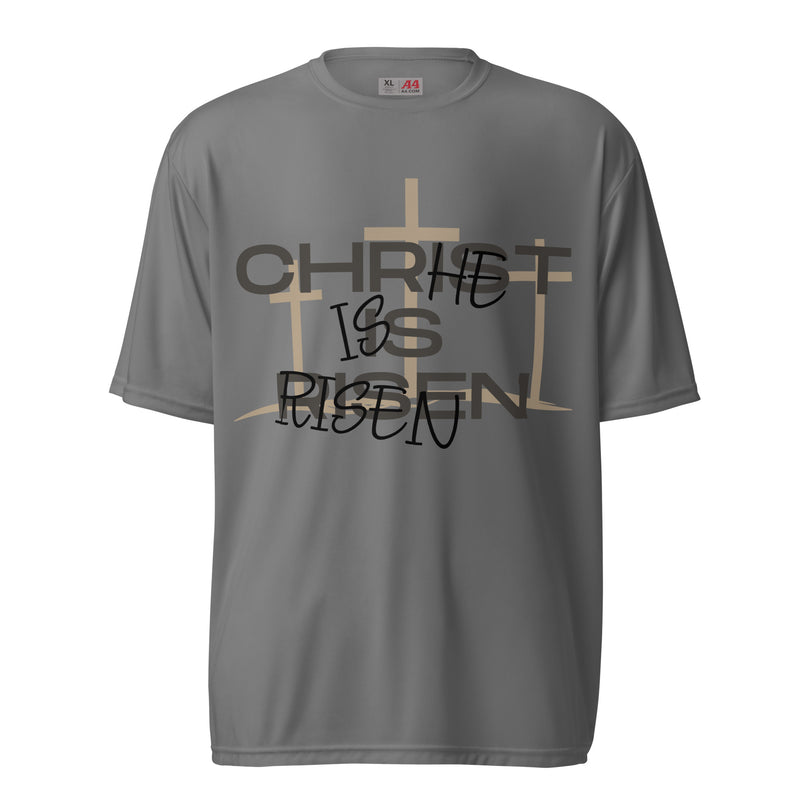 Christ is Risen performance crew neck