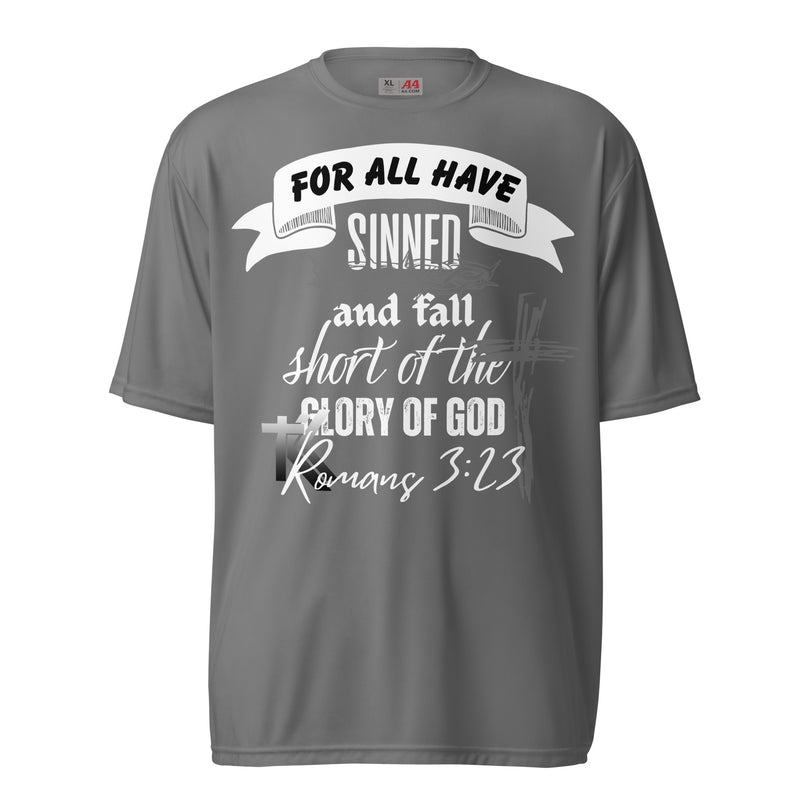 Romans 3:23 performance crew neck