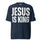 Jesus is King performance crew neck