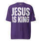 Jesus is King performance crew neck