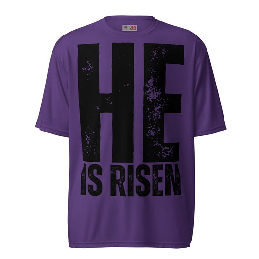 He is Risen performance crew neck