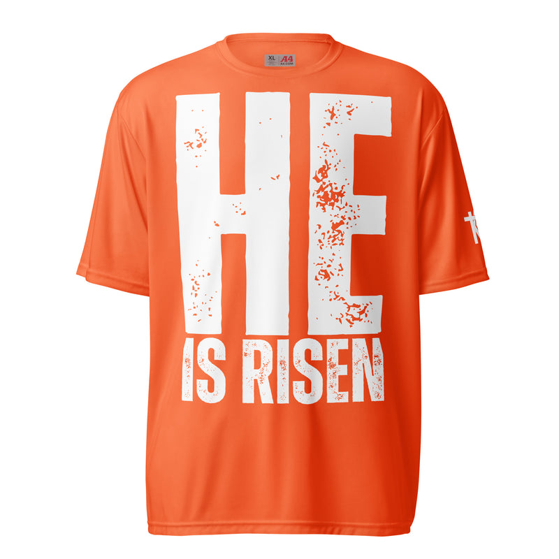 He is Risen performance crew neck