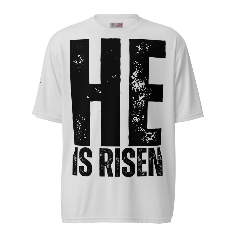 He is Risen performance crew neck