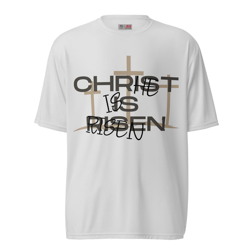 Christ is Risen performance crew neck