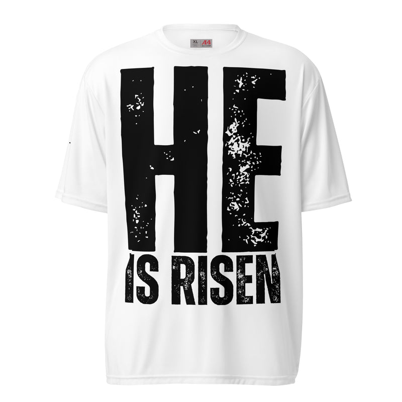 He is Risen performance crew neck