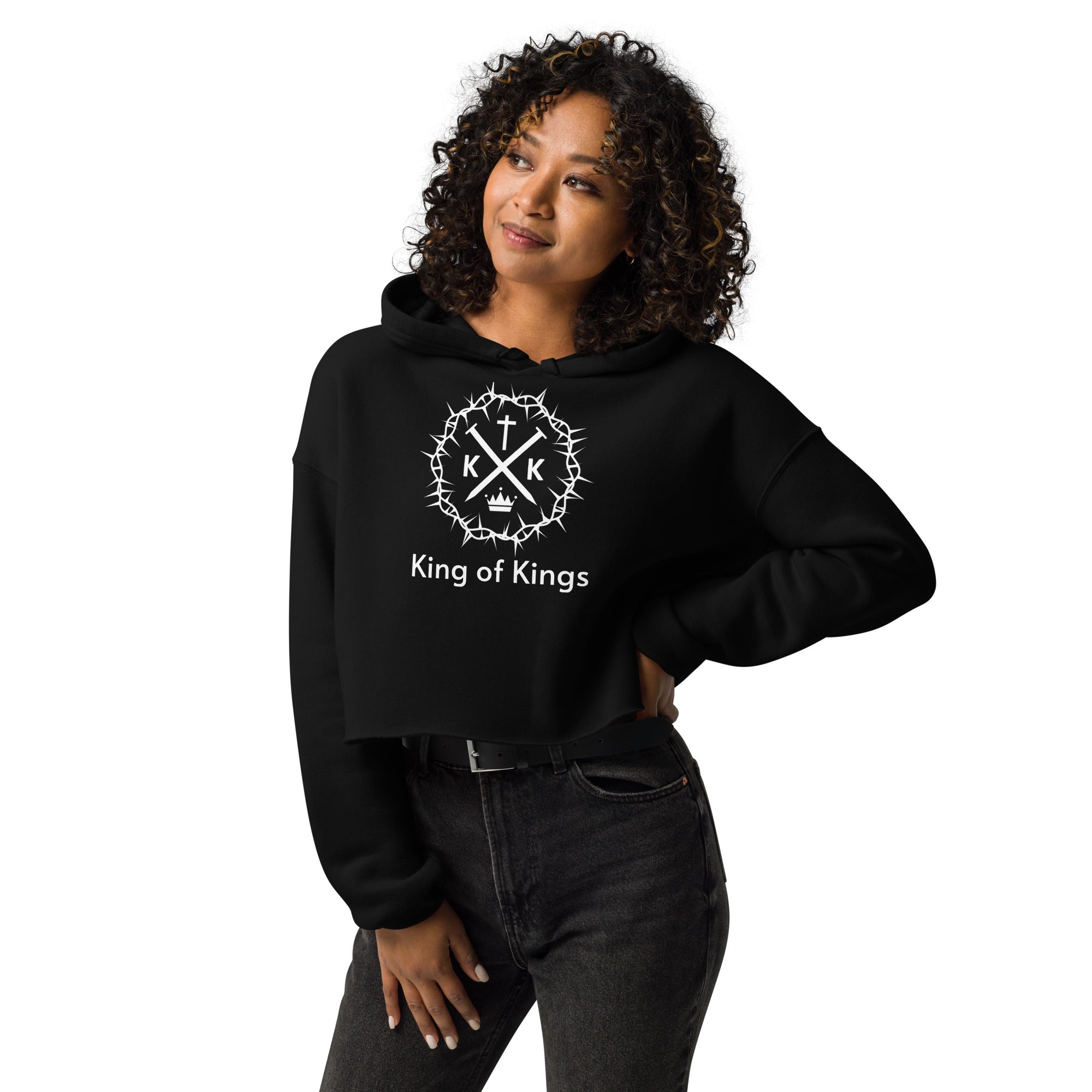 Crop Hoodie – King of Kings Christian Clothing and Apparel