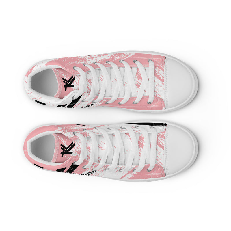 Women’s high top canvas shoes