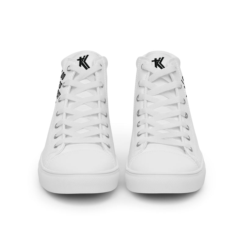 Women’s high top canvas shoes