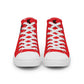 Women’s high top canvas shoes