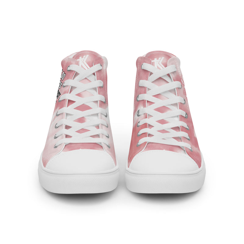 Women’s high top canvas shoes