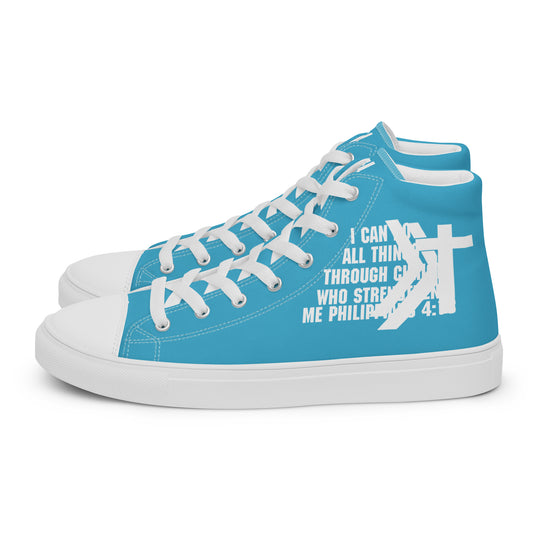 Women’s high top canvas shoes