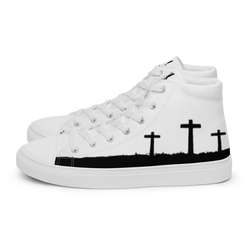 Women’s high top canvas shoes