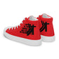 Women’s high top canvas shoes