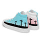 Women’s high top canvas shoes