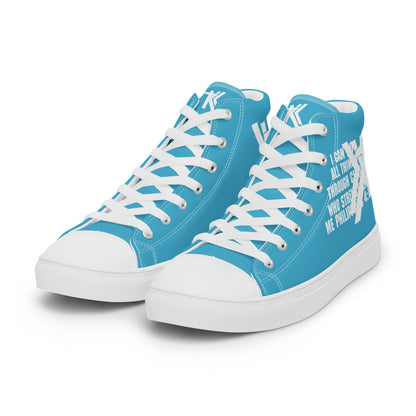 Women’s high top canvas shoes