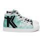 Women’s high top canvas shoes