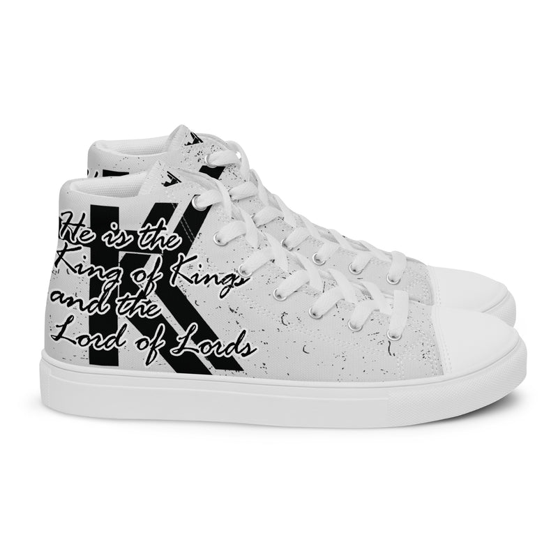 Women’s high top canvas shoes