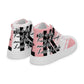 Women’s high top canvas shoes