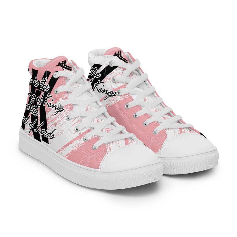 Women’s high top canvas shoes