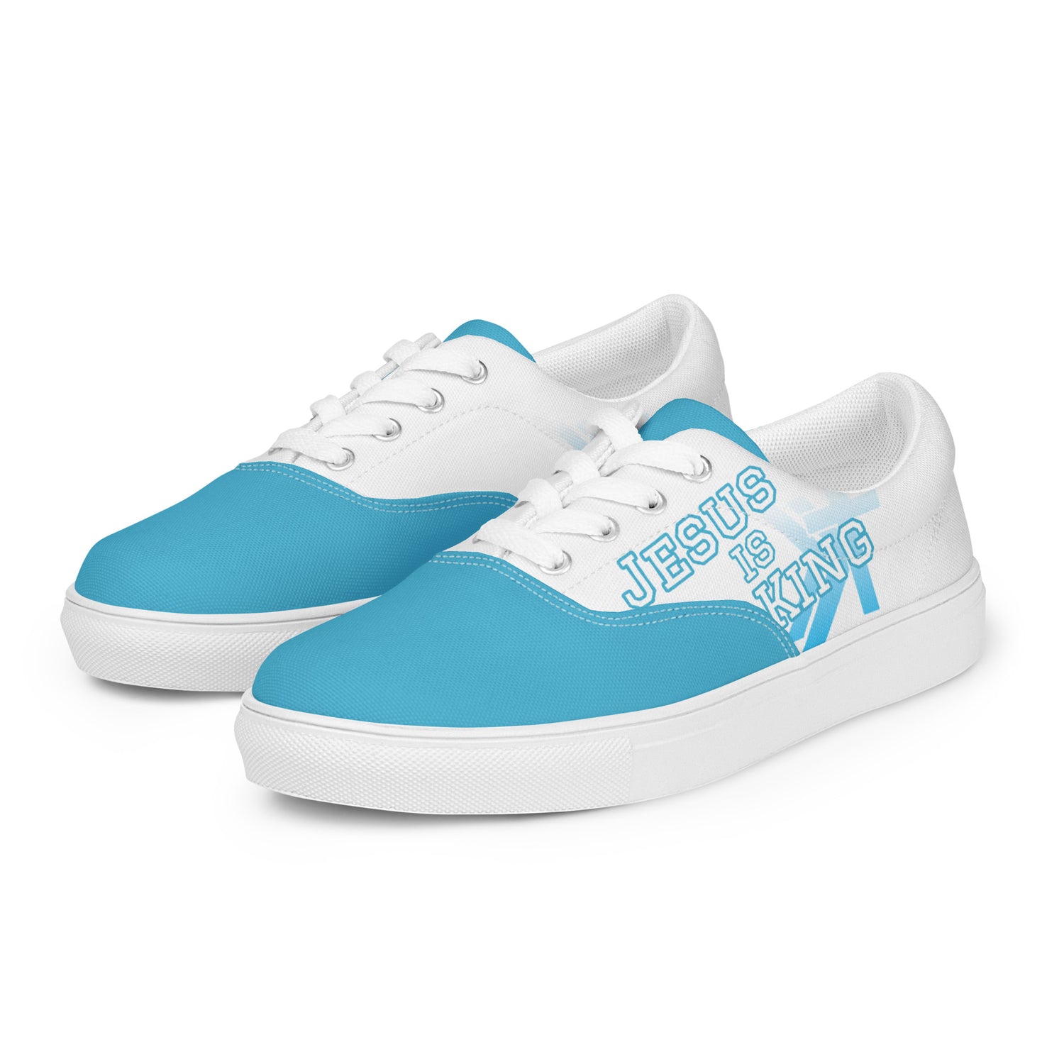 Women’s lace-up canvas shoes