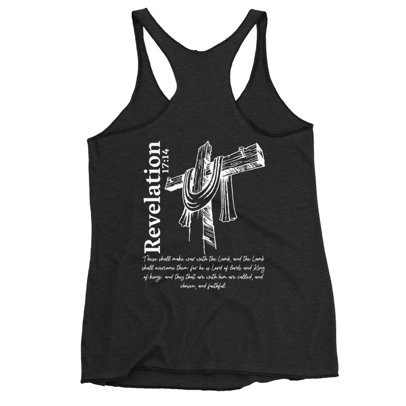 Women's Revelation 17:14 Racerback