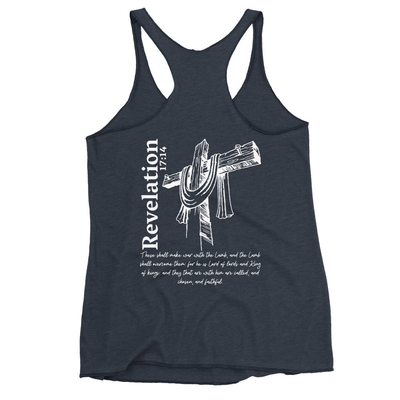 Women's Revelation 17:14 Racerback