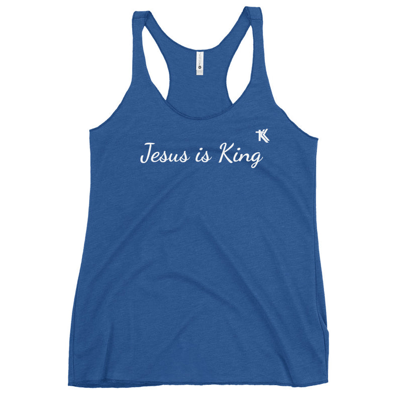 Women's Jesus is King Racerback