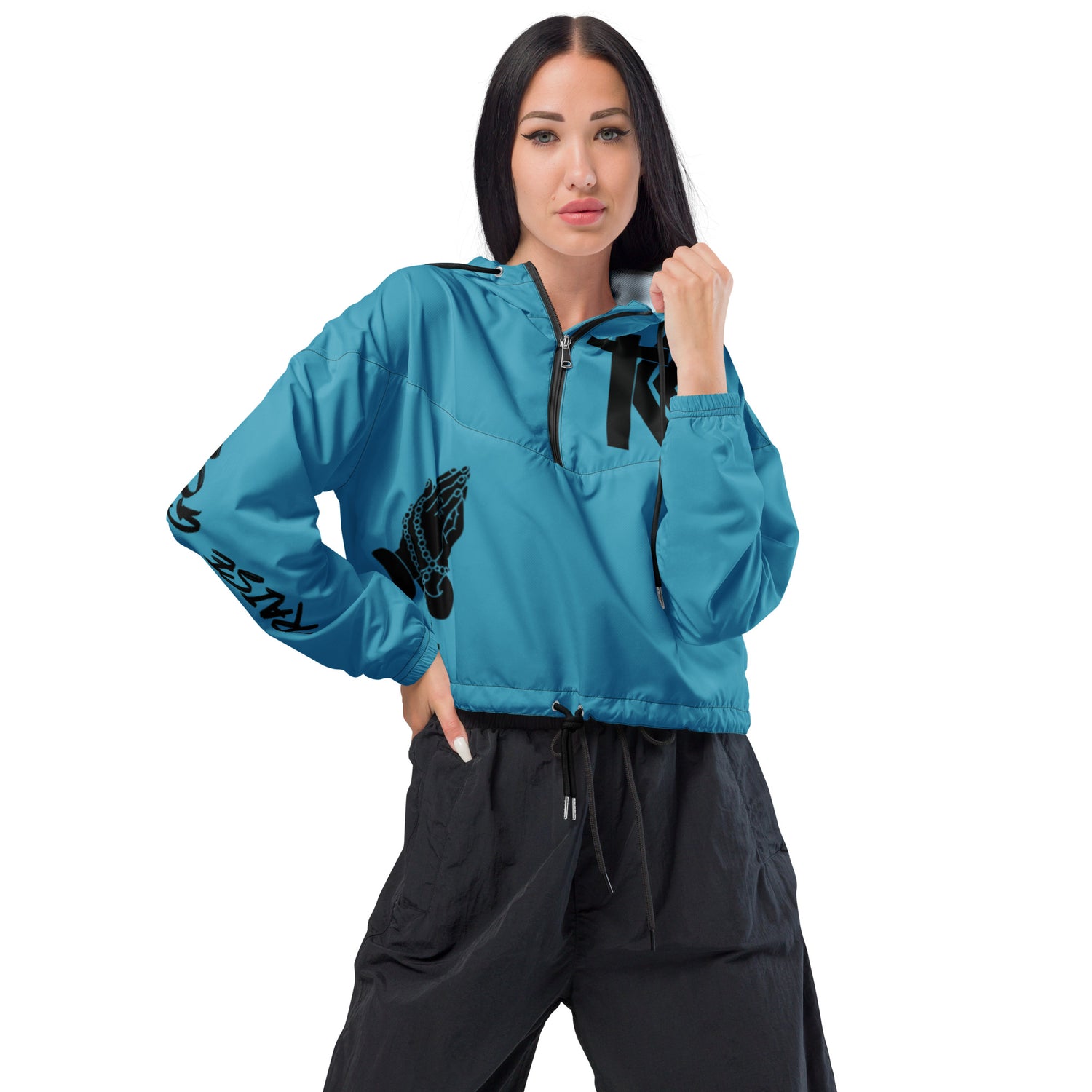 Women’s cropped windbreaker