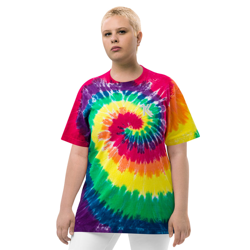 Oversized tie-dye t-shirt